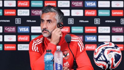 Jose Riveiro, head coach of Al Ahly during the 2025 FIFA Club World Cup game between Palmeiras and Al Ahly at MetLife Stadium in New Jersey, USA on 19 June 2025 © Lynne Gleeson/BackpagePix
