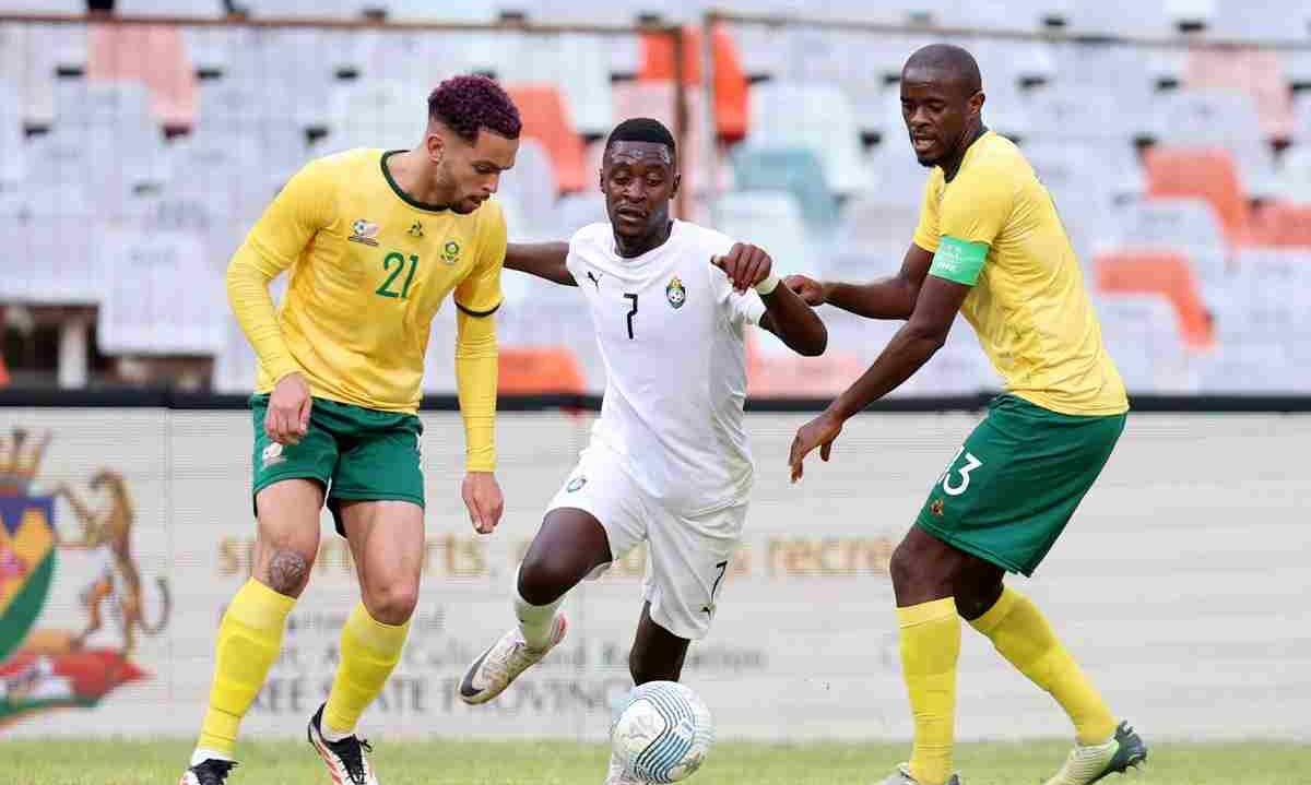 AmaZulu's Kwanda Mngonyama captains Bafana in COSAFA Cup victory over Zimbabwe as Dlamini and Okon score