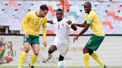 AmaZulu's Kwanda Mngonyama captains Bafana in COSAFA Cup victory over Zimbabwe as Dlamini and Okon score
