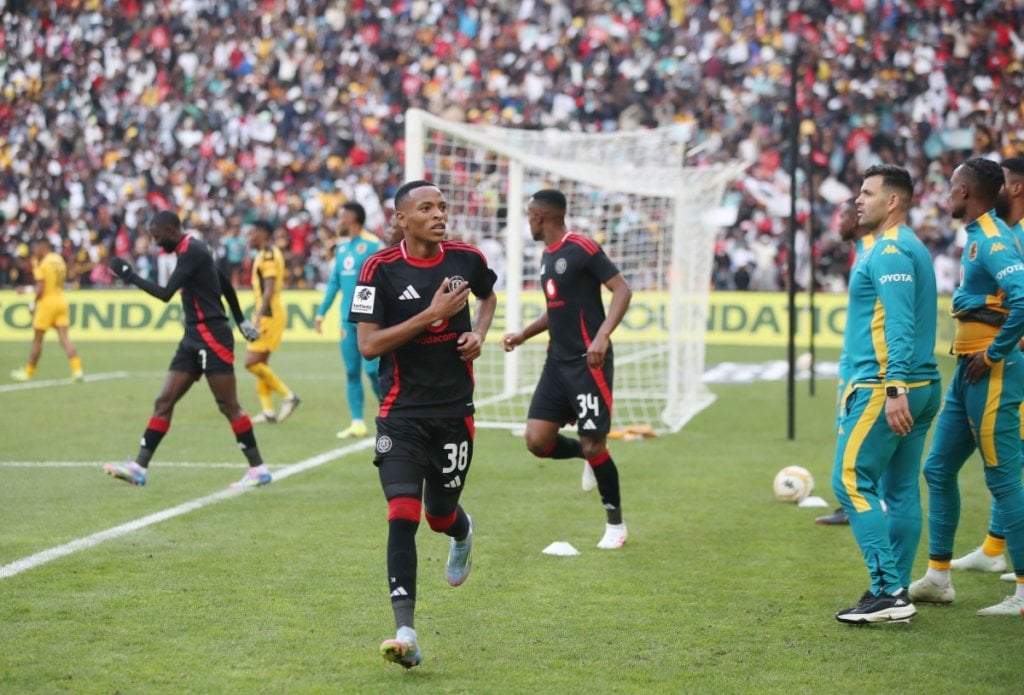 Orlando Pirates star Relebohile Mofokeng.