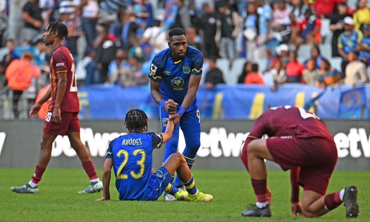 Former Cape Town City midfielder Fortune Makaringe