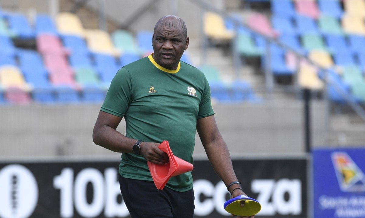 South Africa coach Molefi Ntseki.