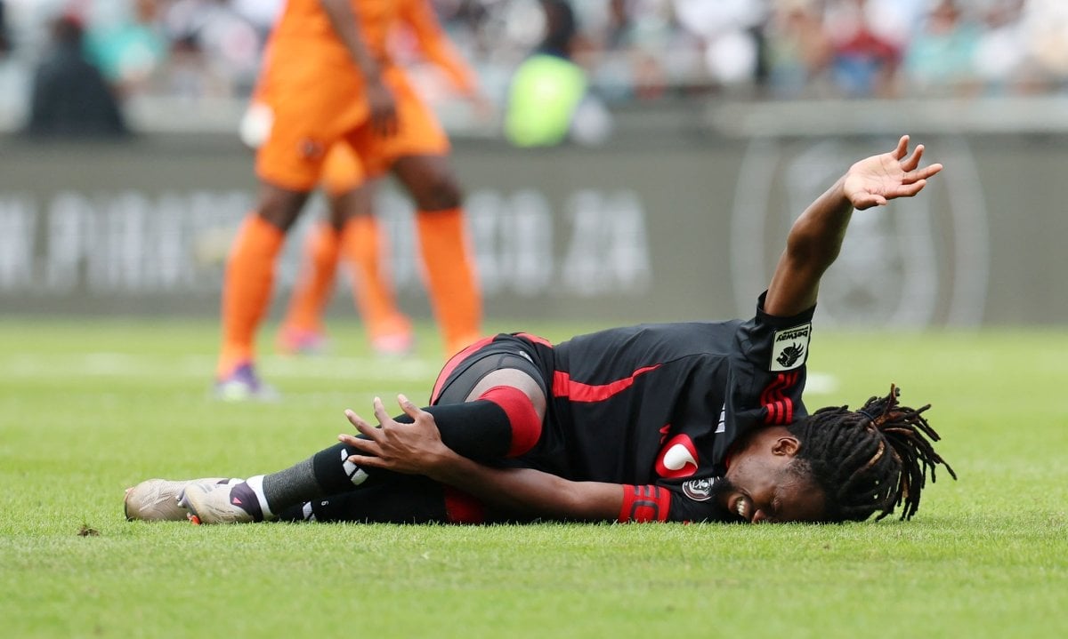 Orlando Pirates defender Olisa Ndah.