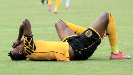 Kaizer Chiefs coach Cedric Kaze discusses the injury to in-form Glody Lilepo