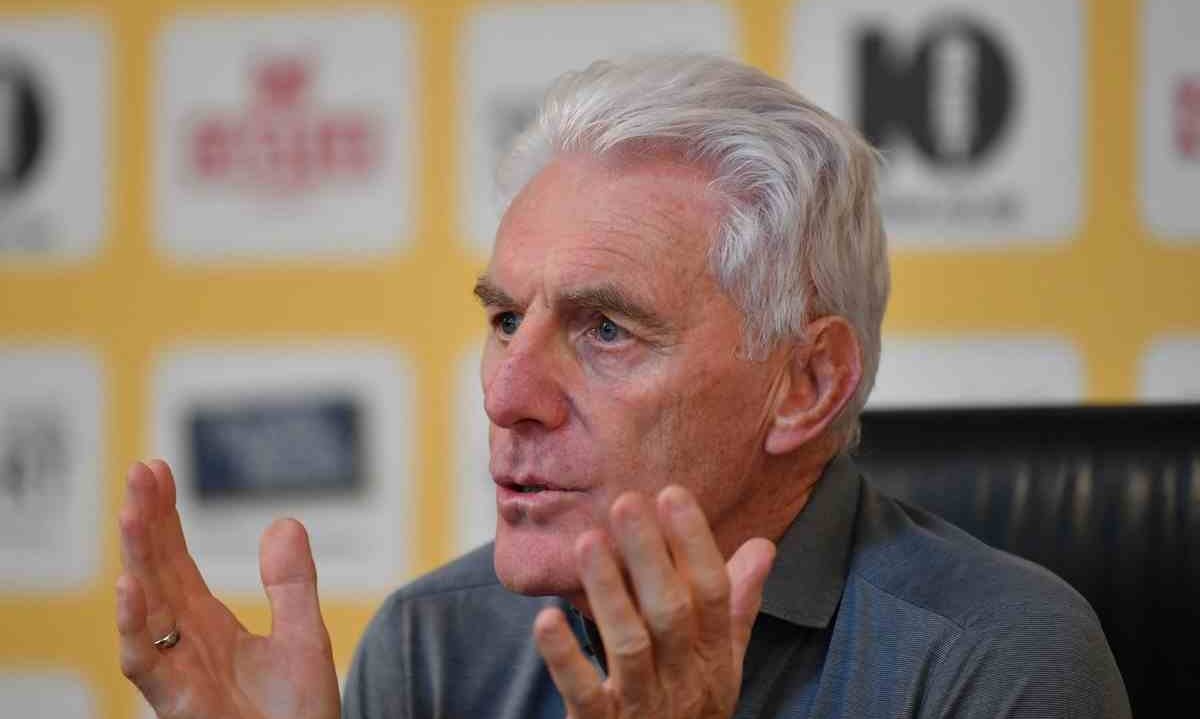 "In two years, no one will be talking about them." — Hugo Broos warns of losing talent in South African football