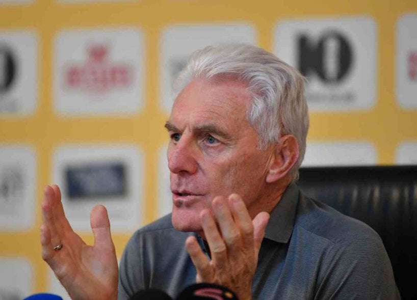"In two years, no one will be talking about them." — Hugo Broos warns of losing talent in South African football