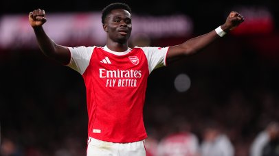 File photo dated 03-12-2025 of Arsenal's Bukayo Saka, who has dealt Arsenal a major boost by agreeing to a new long-term contract with the north London club, the Press Association understands. Issue date: Friday January 9, 2026.