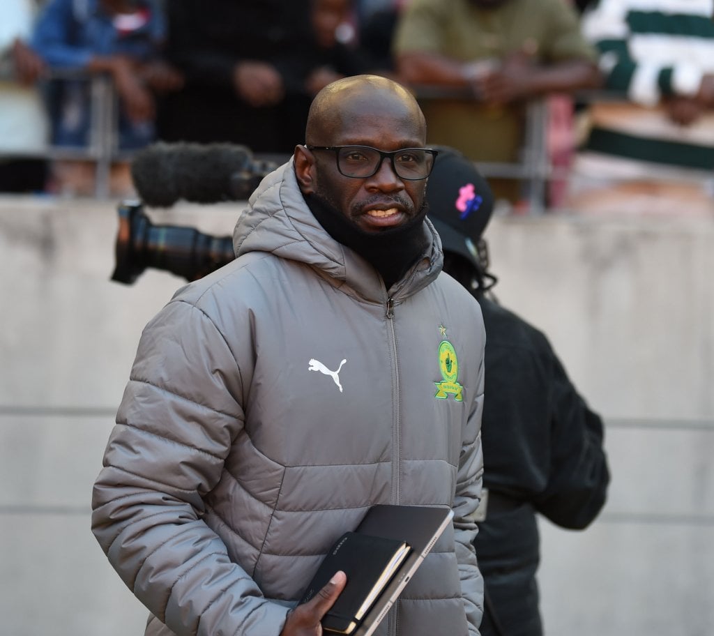 Kennedy Mweene, Goalkeeper coach of Mamelodi Sundowns during the 2025/26 Betway Premiership match between Chippa United and Mamelodi Sundowns at Nelson Mandela Bay Stadium, in Gqeberha on 09 August 2025 ©Phakamisa Lensman/BackpagePix