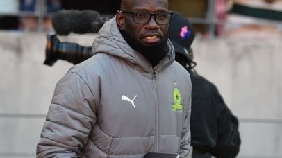 Kennedy Mweene, Goalkeeper coach of Mamelodi Sundowns during the 2025/26 Betway Premiership match between Chippa United and Mamelodi Sundowns at Nelson Mandela Bay Stadium, in Gqeberha on 09 August 2025 ©Phakamisa Lensman/BackpagePix
