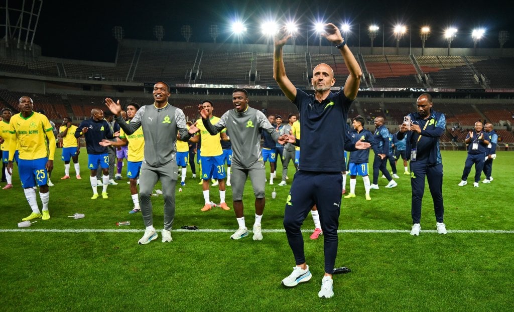 Mamelodi Sundowns head coach Miguel Cardoso