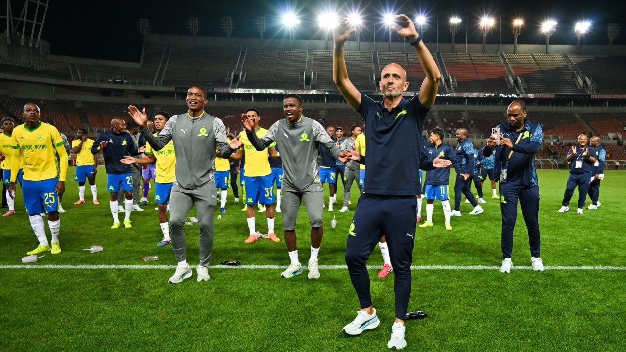 Mamelodi Sundowns head coach Miguel Cardoso