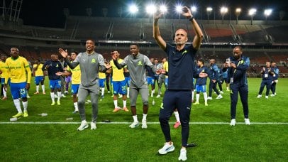 Mamelodi Sundowns head coach Miguel Cardoso