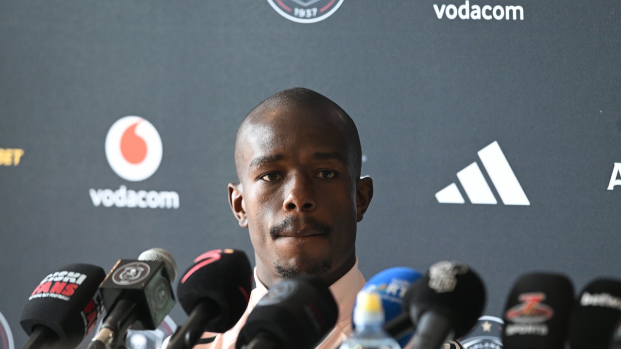 Nkosinathi Sibisi of Orlando Pirates during the Betway Premiership 2025/26 at the Rand Stadium in Johannesburg on the 28 January 2026 ©Sydney Mahlangu BackpagePix
