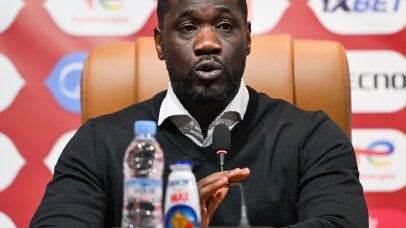 Emerse Fae, coach of Cote Ivoire during the 2025 Africa Cup of