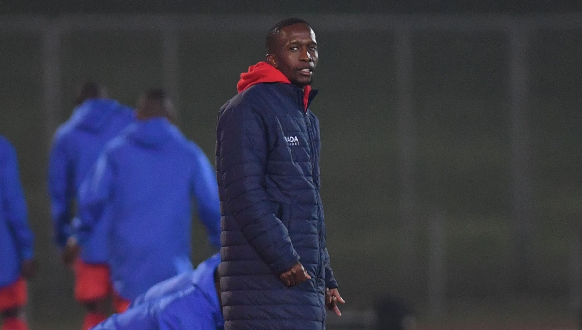 Sinethemba Badela, Chippa United head coach during the Betway Premiership 2025/26 match between Durban City and Chippa United at Chatsworth Stadium, in Durban on 13 August 2025 ©Phakamisa Lensman/BackpagePix