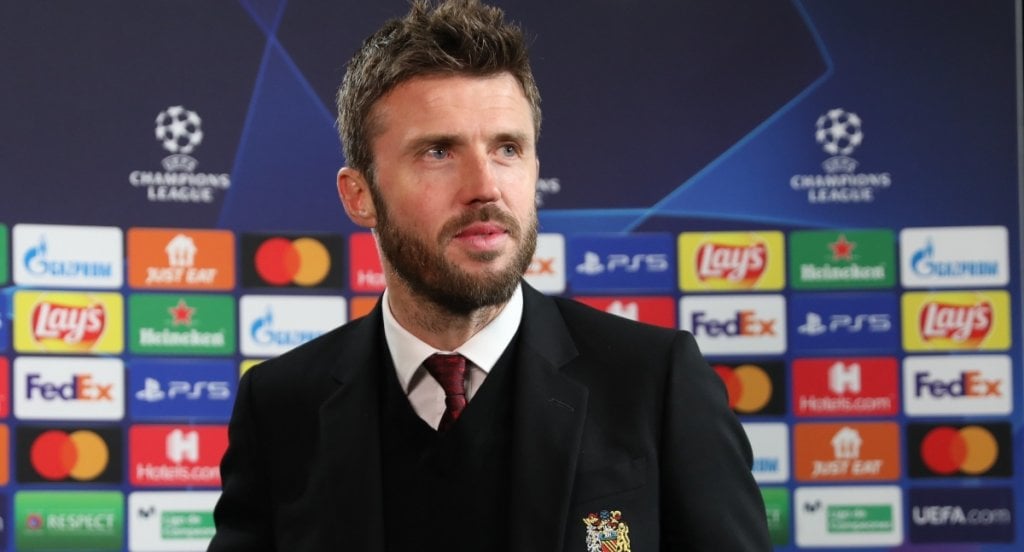 Michael Carrick faces a major test as interim coach in the Manchester Derby at Old Trafford