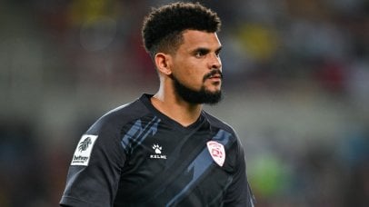 Renaldo Leaner of Sekhukhune United during the Betway Premiership 2025/26 match between Sekhukhune United and Mamelodi Sundowns at Peter Mokaba Stadium in Polokwane on 27 January 2026 ©Alche Greeff/BackpagePix