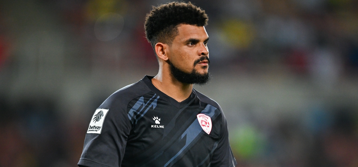 Renaldo Leaner of Sekhukhune United during the Betway Premiership 2025/26 match between Sekhukhune United and Mamelodi Sundowns at Peter Mokaba Stadium in Polokwane on 27 January 2026 ©Alche Greeff/BackpagePix