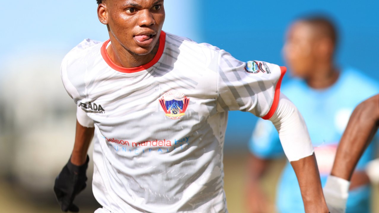 Sinoxolo Kwayiba of Chippa United during the Betway Premiership 2025/26 match between Chippa United and Durban City at Buffalo City Stadium, East London on 31 January 2026 ©Yanga Nothanga/BackpagePix
