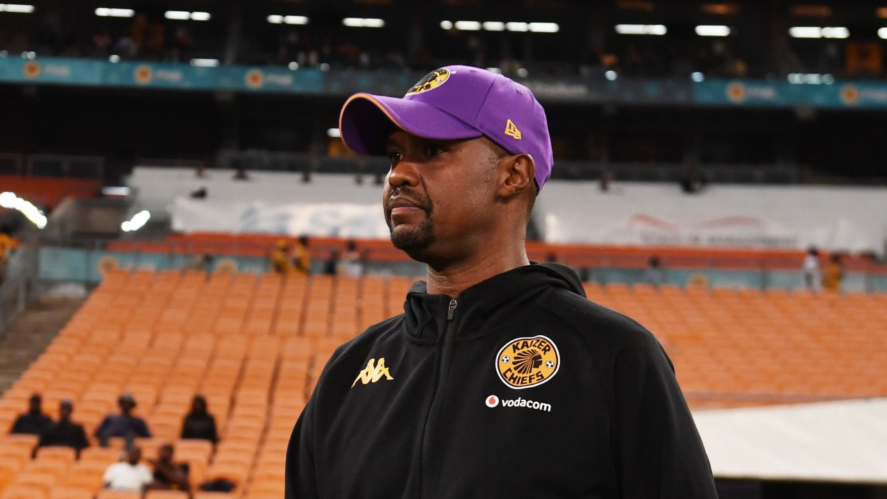 Cedric Kaze, coach of Kaizer Chiefs during the Betway Premiership 2025/26 match between Kaizer Chiefs and Lamontville Golden Arrows at FNB Stadium in Johannesburg on 20 January 2026 ©Phakamisa Lensman/BackpagePix