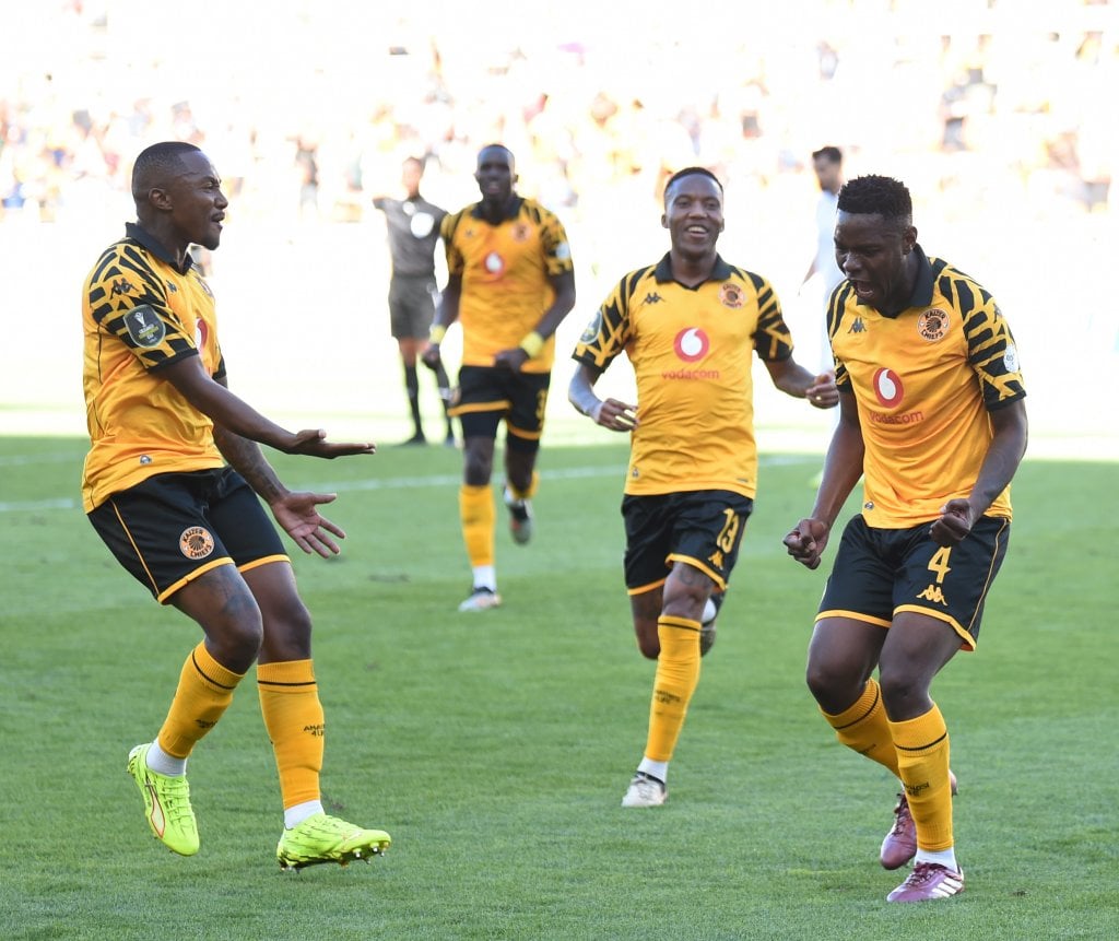 Zitha Kwinika of Kaizer Chiefs celebrates goal during the CAF Confederations Cup 2025/26 match between Kaizer Chiefs and Al Masry at Peter Mokaba Stadium, in Polokwane on 08 February 2026 ©Phakamisa Lensman/BackpagePix