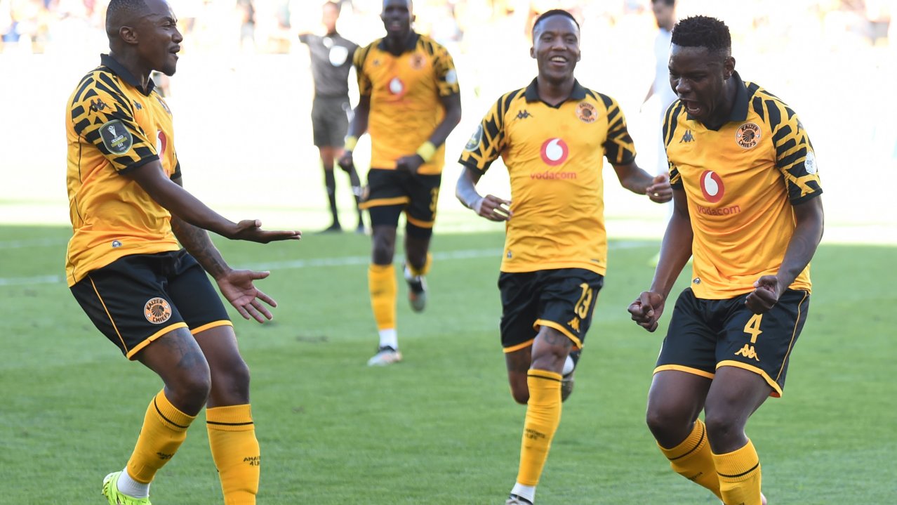 Zitha Kwinika of Kaizer Chiefs celebrates goal during the CAF Confederations Cup 2025/26 match between Kaizer Chiefs and Al Masry at Peter Mokaba Stadium, in Polokwane on 08 February 2026 ©Phakamisa Lensman/BackpagePix