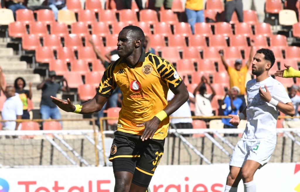Flavio Da Silva of Kaizer Chiefs celebrates goal during the CAF Confederation Cup 2025/26 2025/26 match between Kaizer Chiefs and Al Masry SC at the Peter Mokaba Stadium in Polokwane on the 08 February 2026 ©Sydney Mahlangu BackpagePix