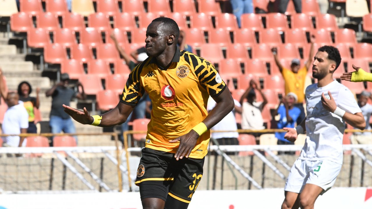 Flavio Da Silva of Kaizer Chiefs celebrates goal during the CAF Confederation Cup 2025/26 2025/26 match between Kaizer Chiefs and Al Masry SC at the Peter Mokaba Stadium in Polokwane on the 08 February 2026 ©Sydney Mahlangu BackpagePix