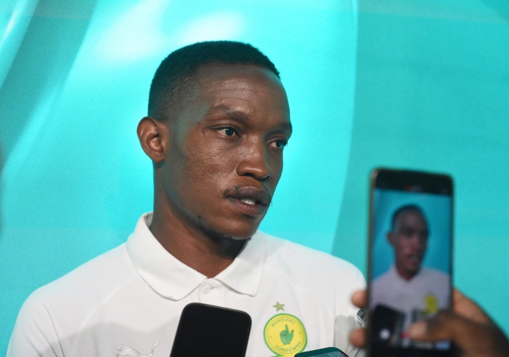 Grant Kekana of Mamelodi Sundowns during the 2026 Nedbank Cup Last 16 Draw at Supersport Studio 6, in Randburg Johannesburg on 11 February 2026 ©Phakamisa Lensman/BackpagePix