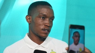 Grant Kekana of Mamelodi Sundowns during the 2026 Nedbank Cup Last 16 Draw at Supersport Studio 6, in Randburg Johannesburg on 11 February 2026 ©Phakamisa Lensman/BackpagePix