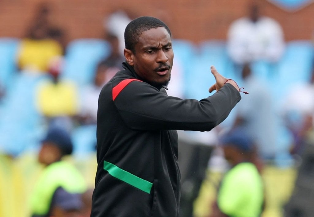 Rhulani Rulani Mokwena, coach of MC Alger during the CAF Champions League 2025/26 match between Mamelodi Sundowns and MC Alger at the Loftus Versfeld Stadium, Pretoria on the 14 February 2026 ©Muzi Ntombela/BackpagePix