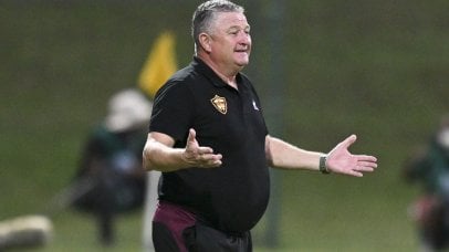 Gavin Hunt, Coach of Stellenbosch FC during the 2026 Nedbank Cup last 16 game between Golden Arrows and Stellenbosch FC at King Zwelithini Stadium on 21 February 2026 © Gerhard Duraan/BackpagePix