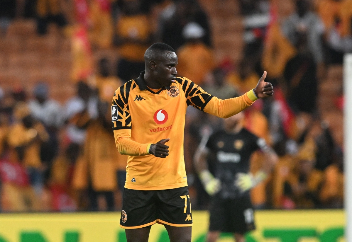 Flavio Silva of Kaizer Chiefs celebrates goal during the Betway Premiership 2025/26 match between Kaizer Chiefs and Stellenbosch FC at the FNB Stadium in Nasrec on the 24 February 2026 ©Sydney Mahlangu BackpagePix