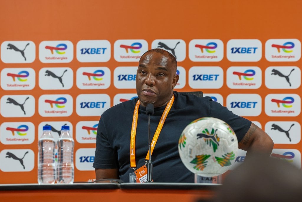 Benni McCarthy, coach of Kenya during the 2024 African Nations Championship, CHAN, Quarter Final match between Kenya and Madagascar at the Kasarani Stadium in Nairobi , Kenya on 22 August 2025 ©Kelly Ayoudi/BackpagePix
