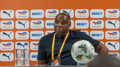 Benni McCarthy, coach of Kenya during the 2024 African Nations Championship, CHAN, Quarter Final match between Kenya and Madagascar at the Kasarani Stadium in Nairobi , Kenya on 22 August 2025 ©Kelly Ayoudi/BackpagePix