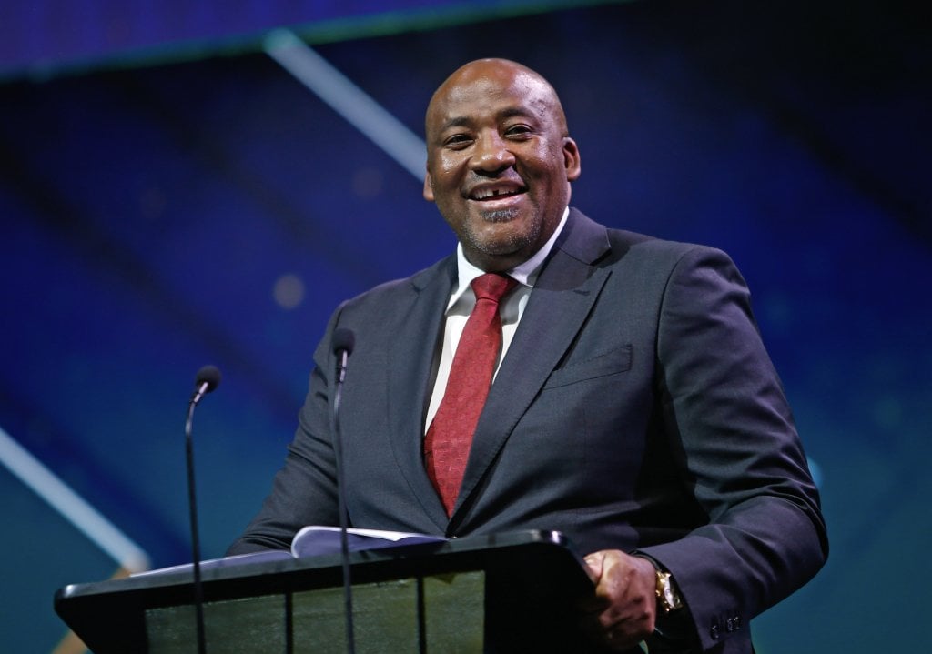 Gayton McKenzie, Minister of Sports, Arts and Culture during the South African Sport Awards 2025 at the Sun City Superbowl in Rustenburg on 24 August 2025 ©Zamani Makautsi/BackpagePix
