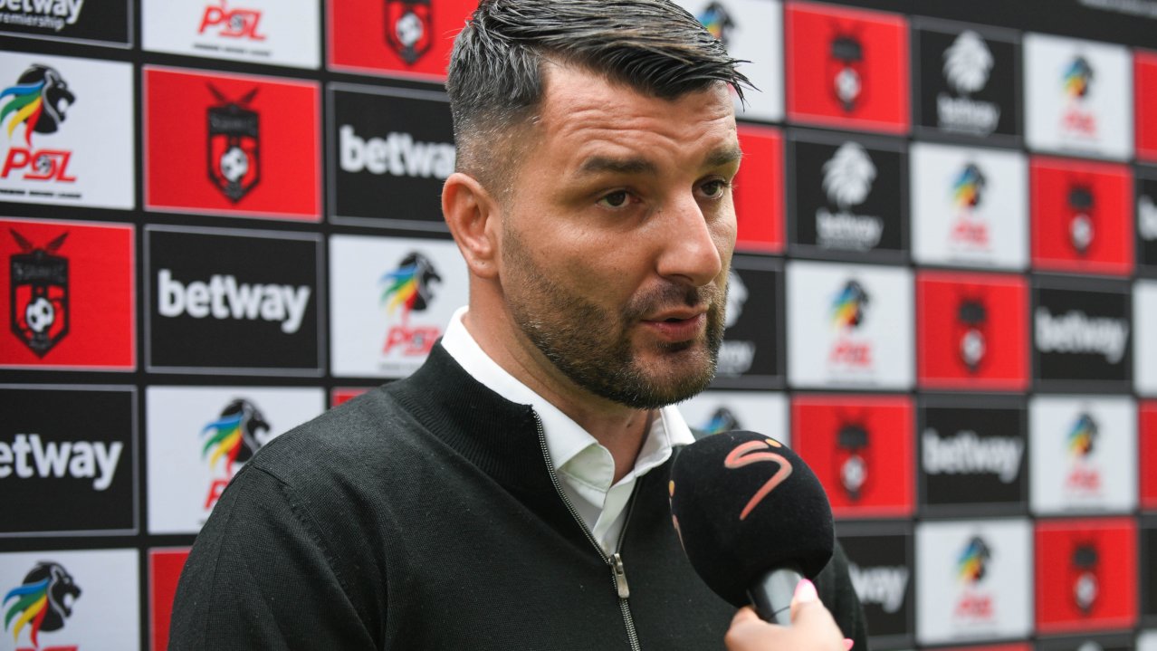 Adnan Beganovic, head coach of TS Galaxy during the Betway Premiership 2025/26 match between TS Galaxy and Kaizer Chiefs at Mbombela Stadium in Nelspruit on 7 December 2025 ©Alche Greeff/BackpagePix