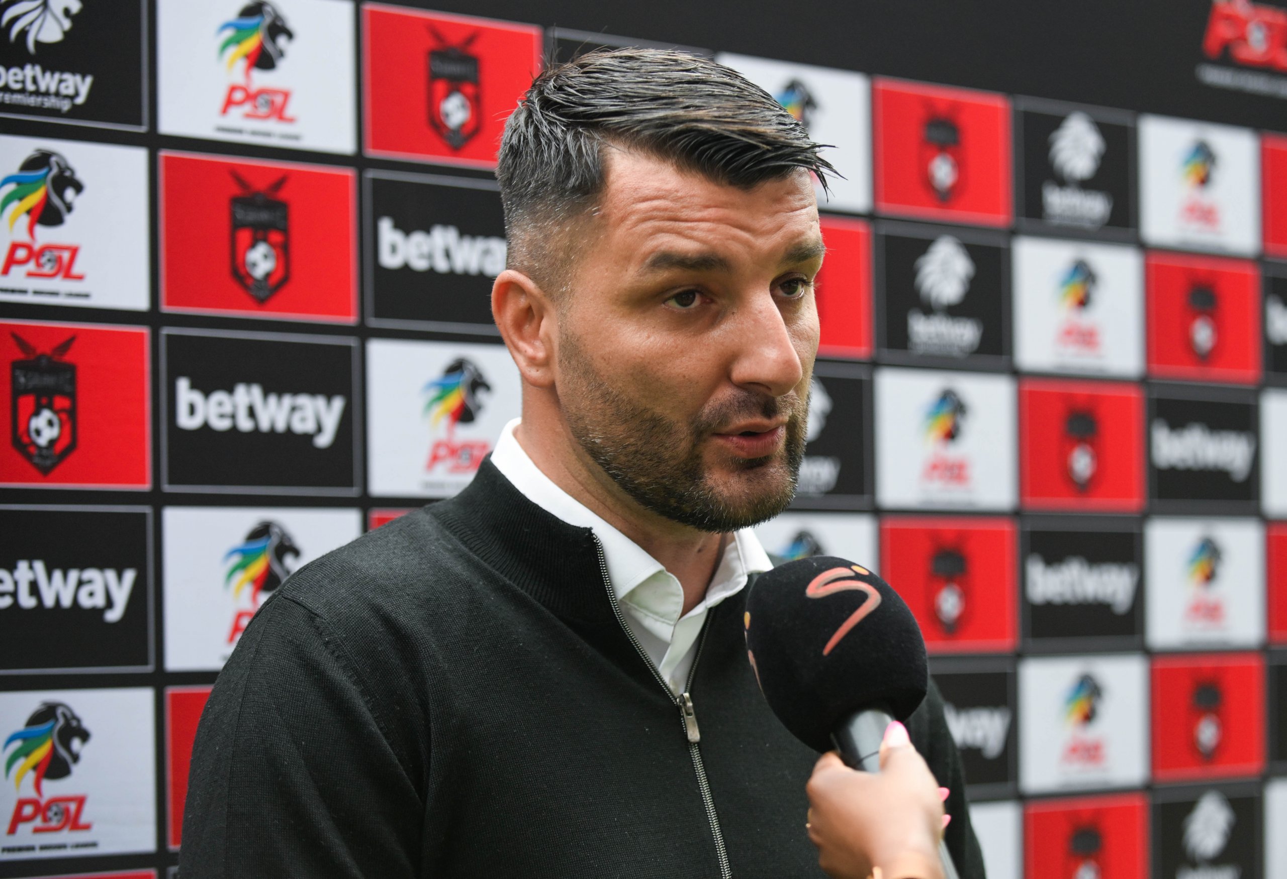 Adnan Beganovic, head coach of TS Galaxy during the Betway Premiership 2025/26 match between TS Galaxy and Kaizer Chiefs at Mbombela Stadium in Nelspruit on 7 December 2025 ©Alche Greeff/BackpagePix
