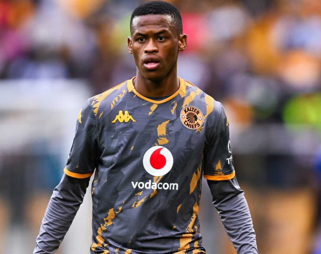 Asenele Velebayi of Kaizer Chiefs during the Betway Premiership 2025/26 match between TS Galaxy and Kaizer Chiefs at Mbombela Stadium in Nelspruit on 7 December 2025 ©Alche Greeff/BackpagePix