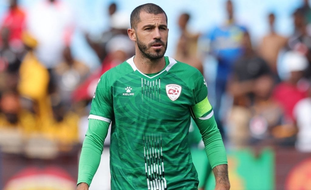 Daniel Cardoso of Sekhukhune United during the Betway Premiership 2025/26 match between Mamelodi Sundowns and Sekhukhune United at Loftus Versfeld Stadium in Pretoria on 01 March 2026 ©Samuel ShivambuBackpagePix