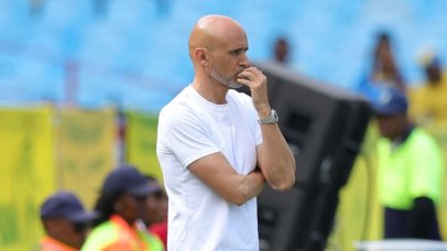 Miguel Cardoso, Head coach of Mamelodi Sundowns during the Betway Premiership 2025/26 match between Mamelodi Sundowns and Sekhukhune United at Loftus Versfeld Stadium in Pretoria on 01 March 2026 ©Samuel ShivambuBackpagePix