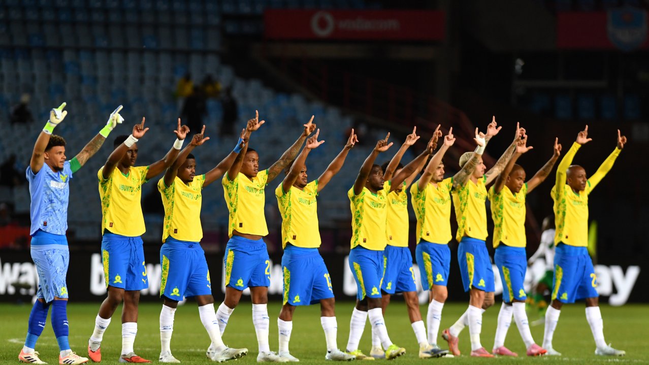 Mamelodi Sundowns during the Betway Premiership 2025/26 match between Mamelodi Sundowns and Lamontville Golden Arrows at Loftus Versfeld Stadium, in Pretoria on 04 March 2026 ©Phakamisa Lensman/BackpagePix