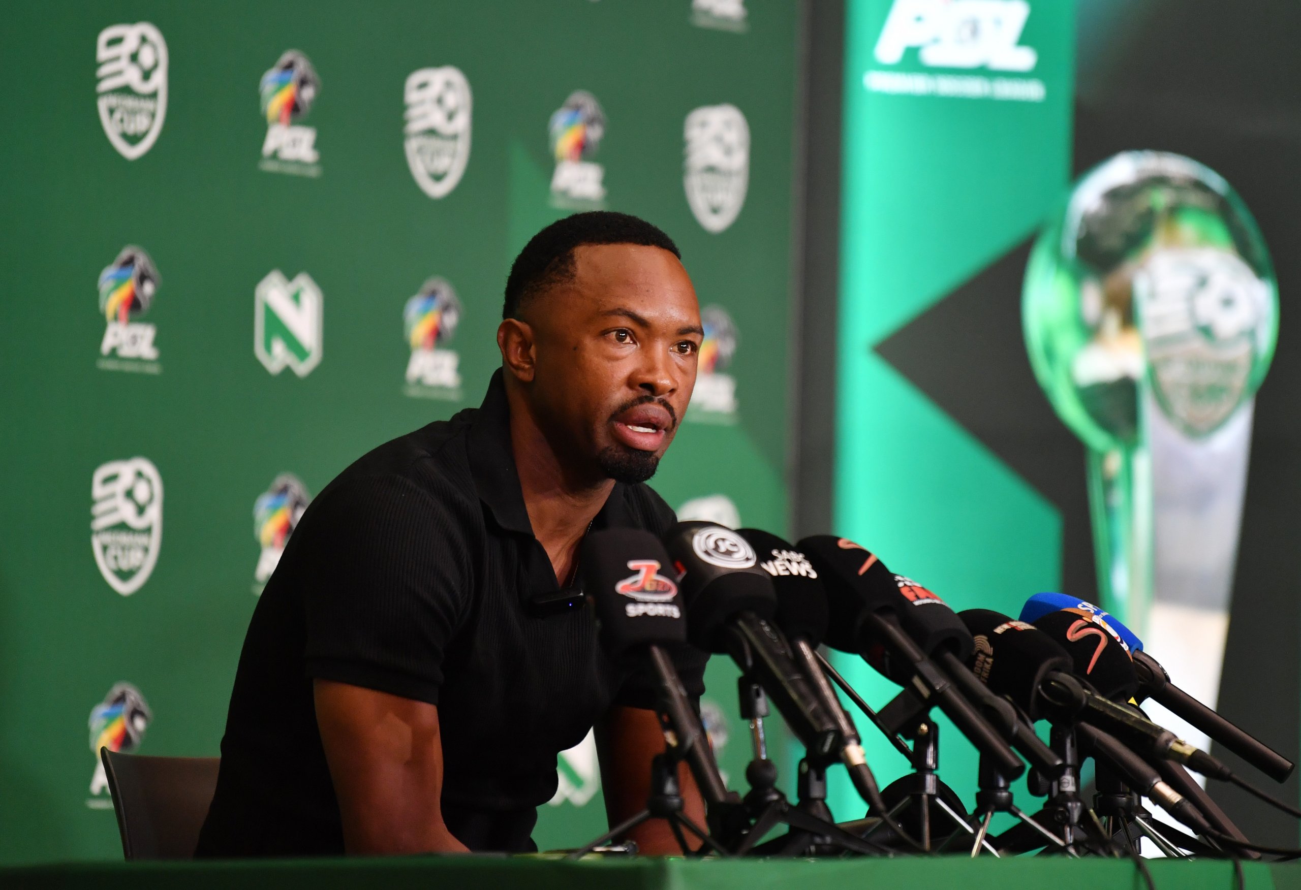 Bernard Parker, TS Galaxy assistant coach during the Nedbank Cup 2026 Gauteng press conference at Nedbank Headquarters, in Johannesburg on 05 March 2026 ©Phakamisa Lensman/BackpagePix