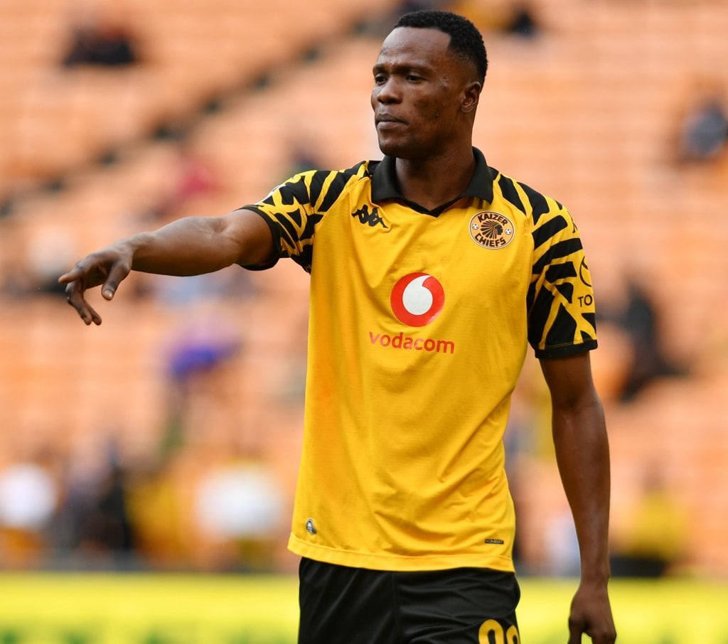 Glody Lilepo of Kaizer Chiefs during the Betway Premiership 2025\26 match between Kaizer Chiefs and Durban City FC at FNB Stadium, in Johannesburg on the 15 March 2026 ©Phakamisa Lensman/Backpagepix