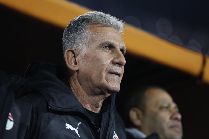 Egypt coach Carlos Queiroz during the Qatar 2022 FIFA World Cup qualifier between Egypt and Senegal held at the Cairo International Stadium in Cairo, Egypt on 25 March 2022 © Weam Mostafa/BackpagePix