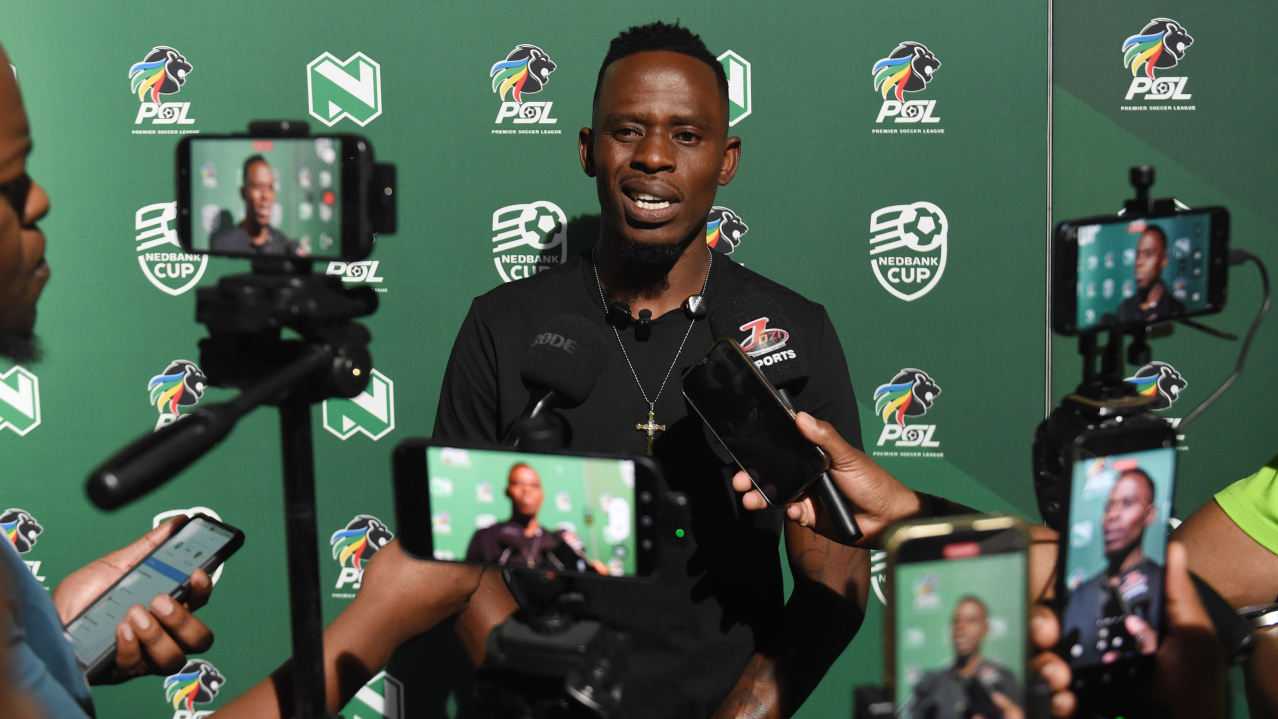 Ayanda Mtshali of Durban City during the 2026 Nedbank Cup Last 16 Draw at Supersport Studio 6, in Randburg Johannesburg on 11 February 2026 ©Phakamisa Lensman/BackpagePix