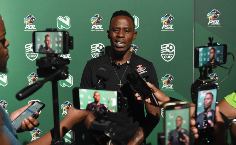 Ayanda Mtshali of Durban City during the 2026 Nedbank Cup Last 16 Draw at Supersport Studio 6, in Randburg Johannesburg on 11 February 2026 ©Phakamisa Lensman/BackpagePix