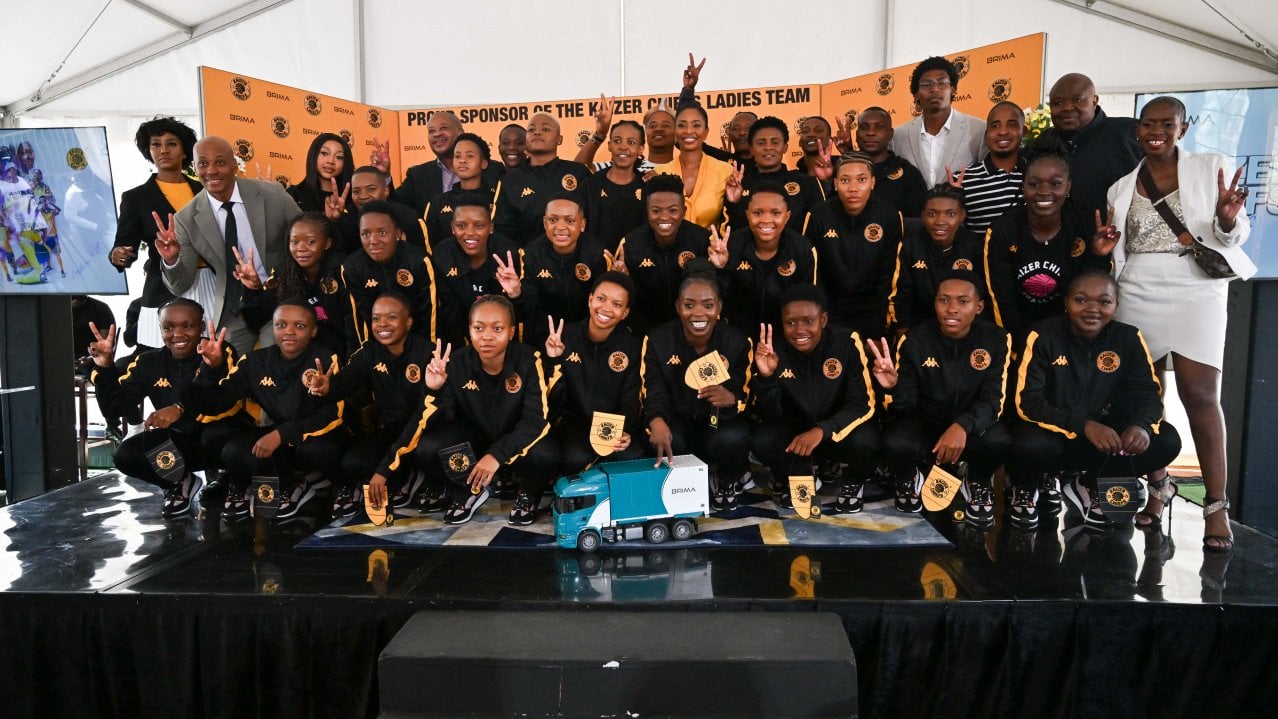Players during Kaizer Chiefs Ladies Team Launch at Brima Cafe in Daveyton on 31 March 2026 ©Alche Greeff/BackpagePix