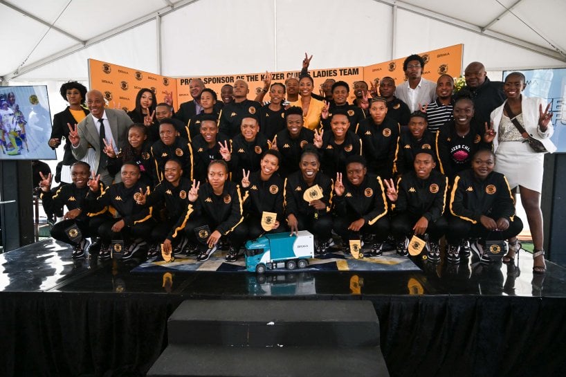 Players during Kaizer Chiefs Ladies Team Launch at Brima Cafe in Daveyton on 31 March 2026 ©Alche Greeff/BackpagePix