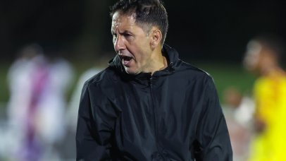 Jamil Benouahi, head coach of Marumo Gallants reacts during the Betway Premiership 2025/26 match between Magesi and Marumo Gallants at the Seshego Stadium, Polokwane on 7 April 2026 ©Brian Rikhotso/BackpagePix